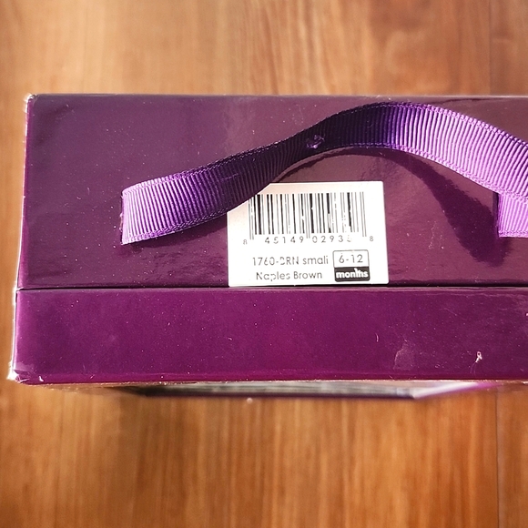 Pediped Originals Naples Brown Shoes for Baby - Picture 7 of 8